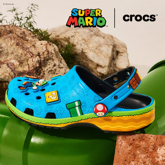 CROCS - Super Mario Core Classic Clog Multi 【212138-90H】