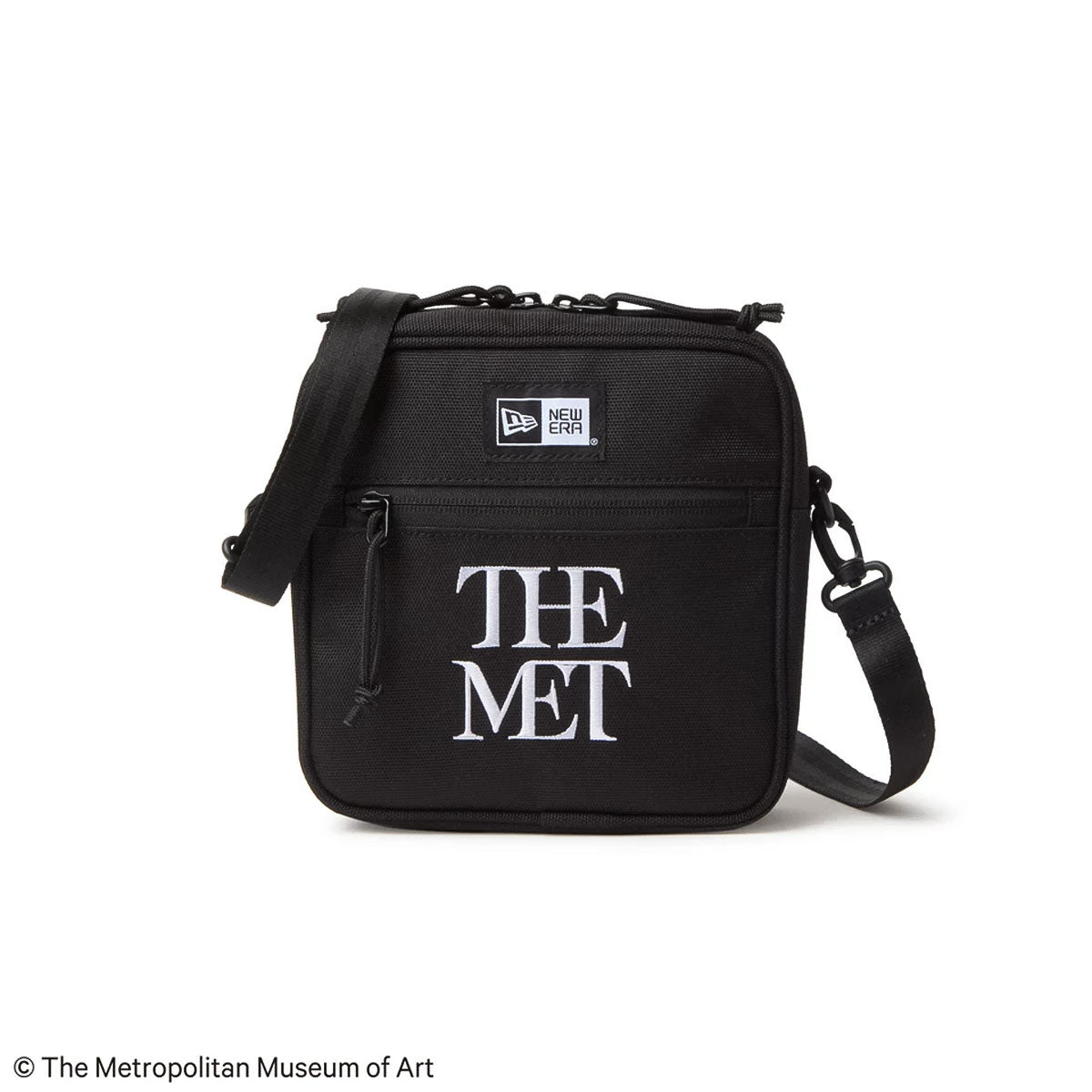 NEW ERA - SQUARE SHOULDER POUCH 1.5L THE MET BLACK 【14457284】