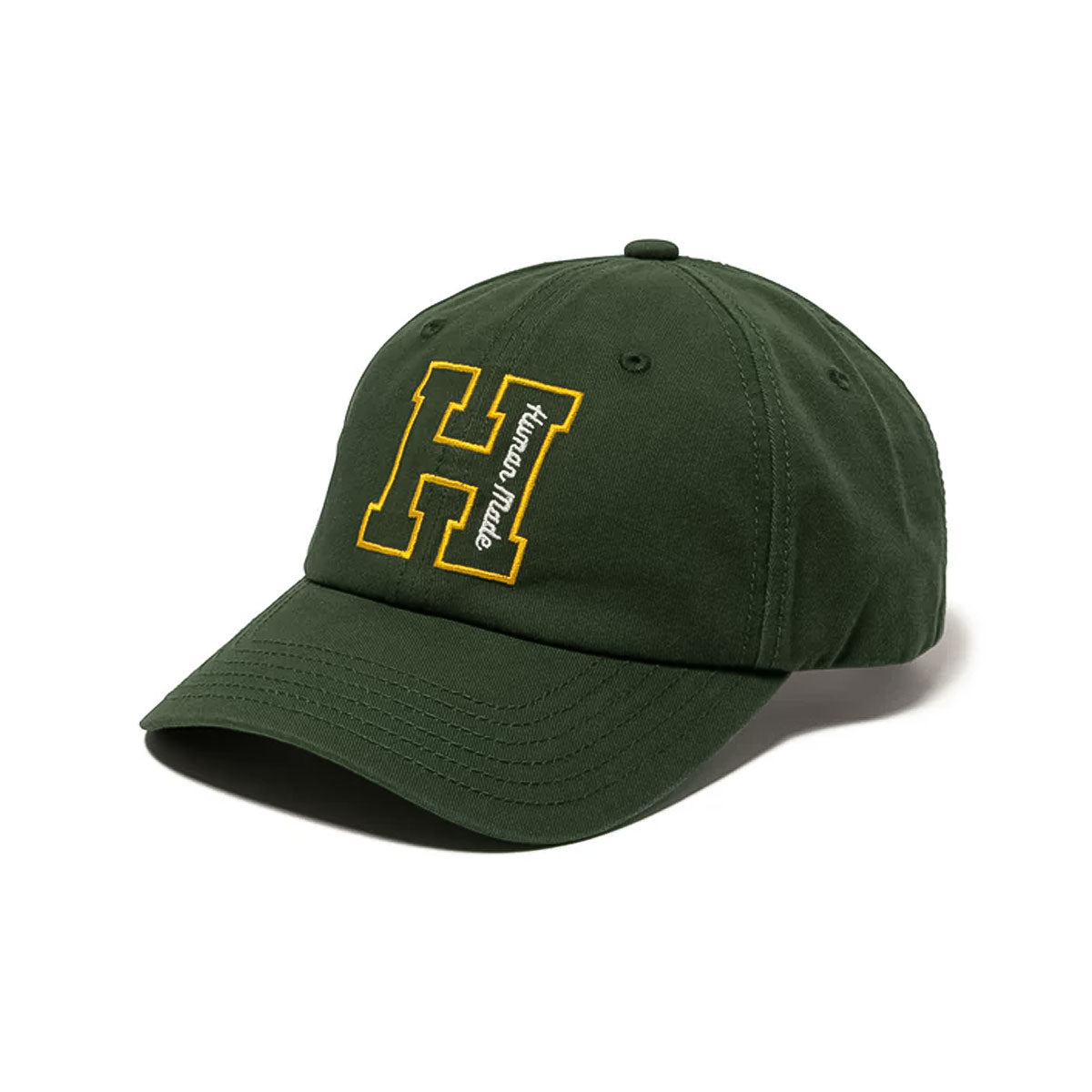 HUMAN MADE ヒューマンメイド 6PANEL TWILL CAP #2 GREEN 6パネル ツイル キャップ #2 グリーン【HM28GD028】