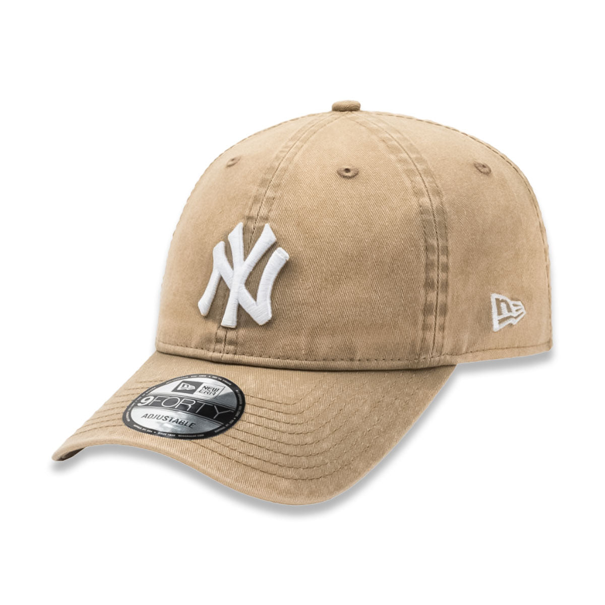 NEW ERA - 9FORTY YANKEES ACID WASH CAP BEIGE 【14205804】