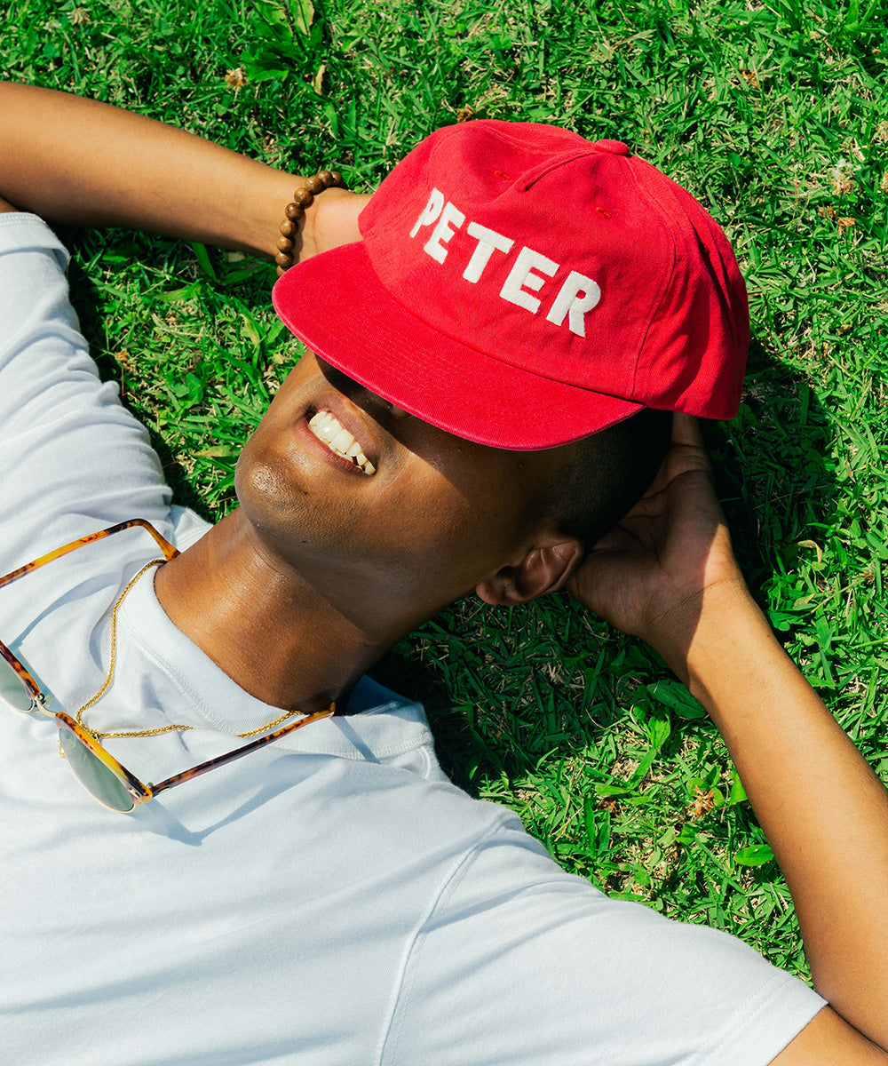 MY NAME IS PETER - 5-PANEL PETER CAP RED