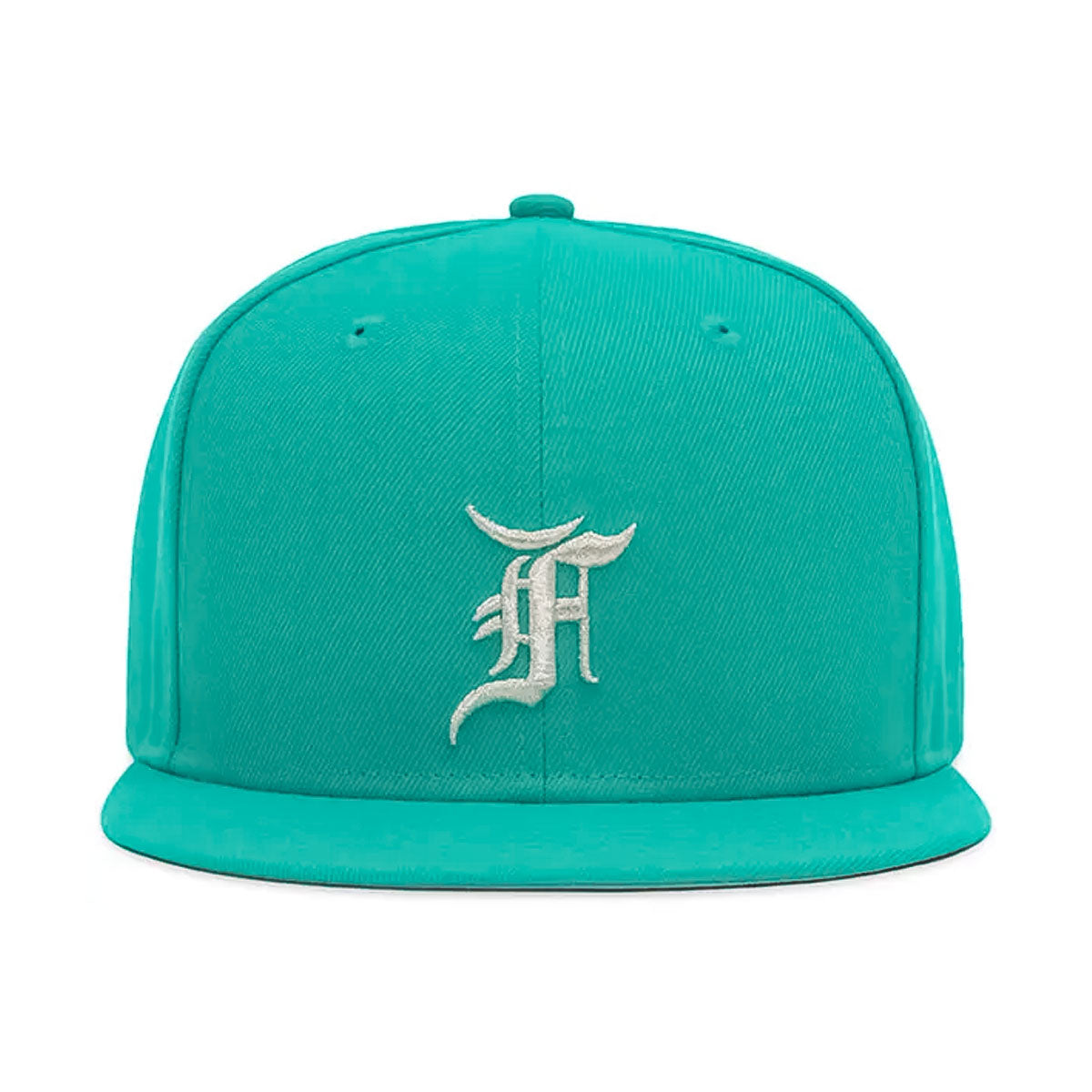 NEW ERA Fear of God ESSENTIALS x Marlins - 59FIFTY Cap TEAL 【60363759】