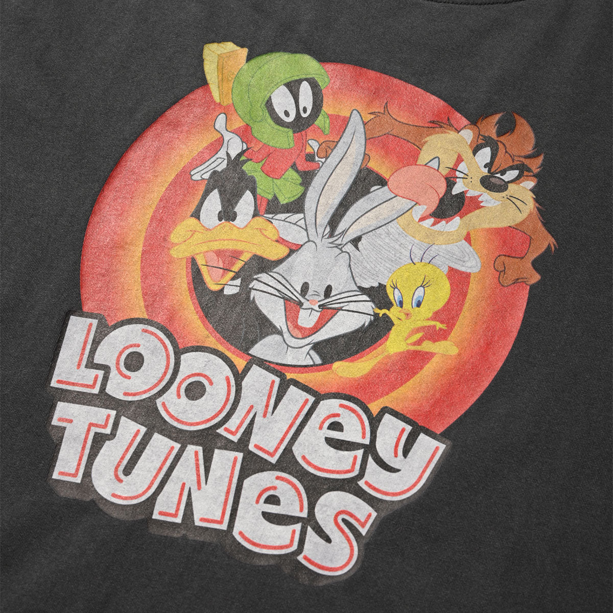 LOONEY TUNES - VINTAGE TEE  SUMI BLACK 【WNLT-ST01】