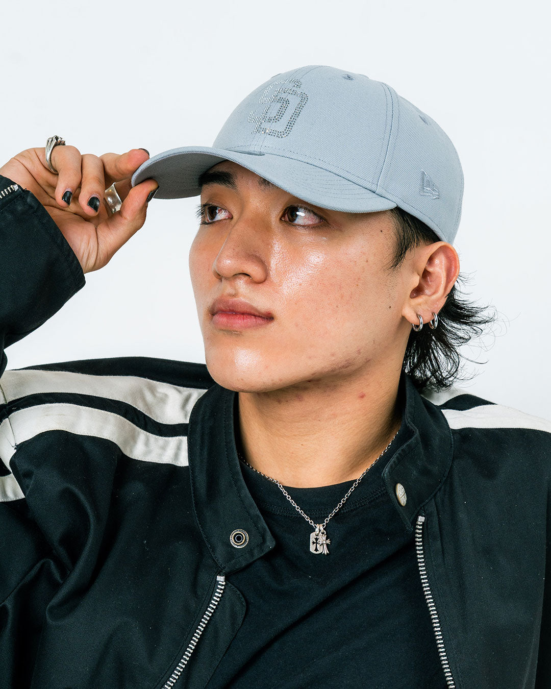 NEW ERA - SAN DIEGO PADRES CO RHINESTONE 9FORTY CS DARK GRAY【15063053】