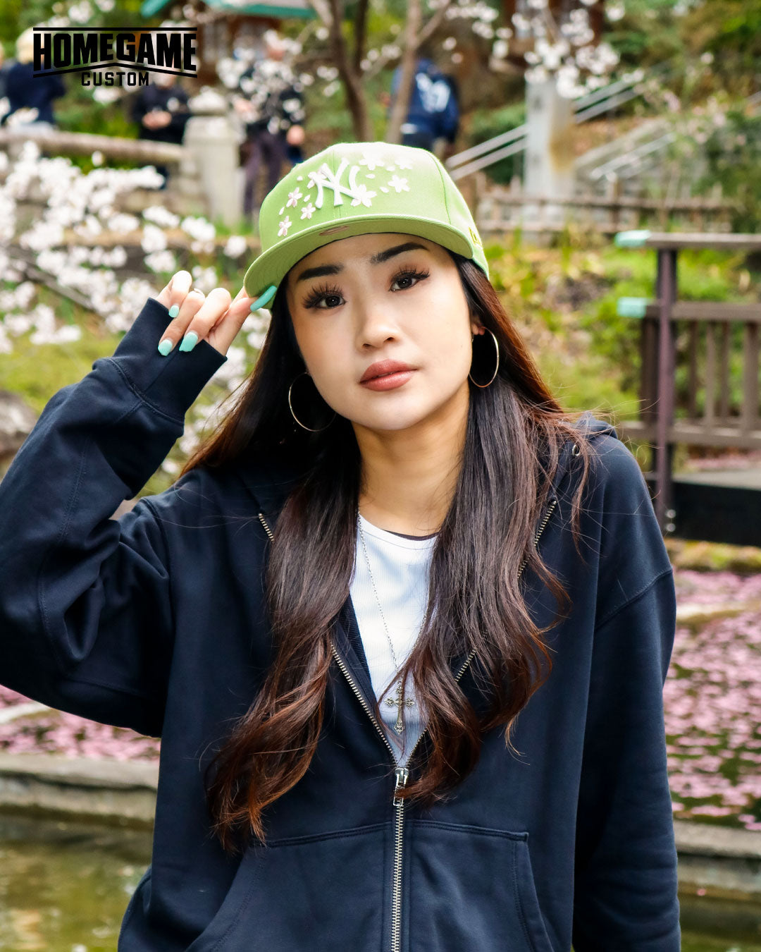 NEW ERA - NEW YORK YANKEES CO SAKURA 9FIFTY MATCHA GREEN 【71027541】