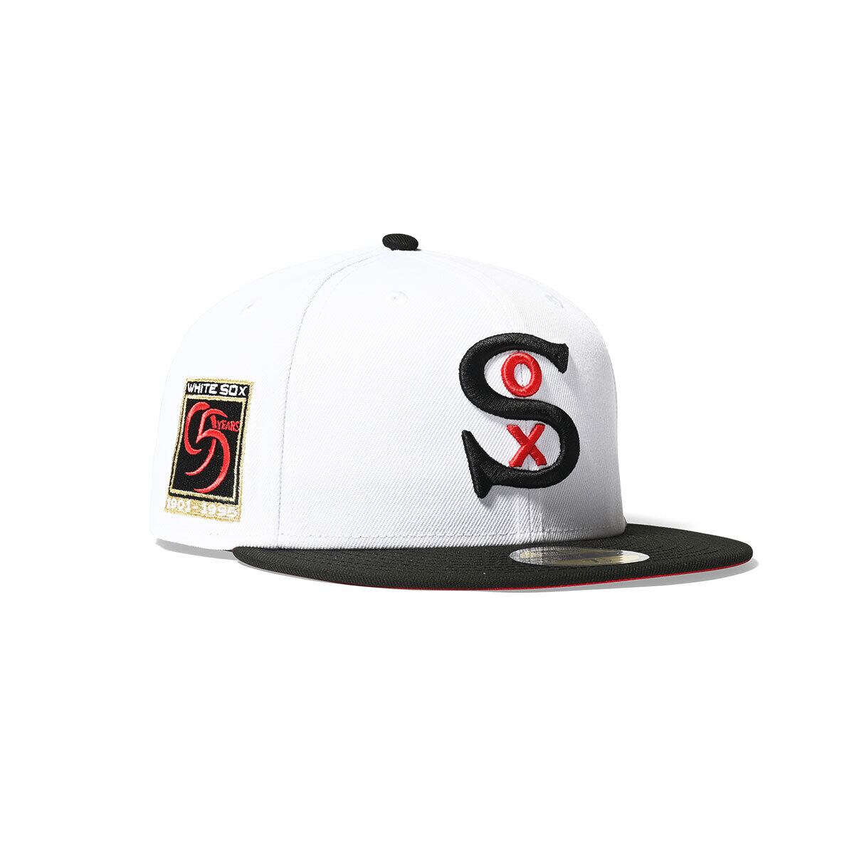 NEW ERA Chicago White Sox - CO 95 YEARS 59FIFTY WHTE/BLACK【70856699】