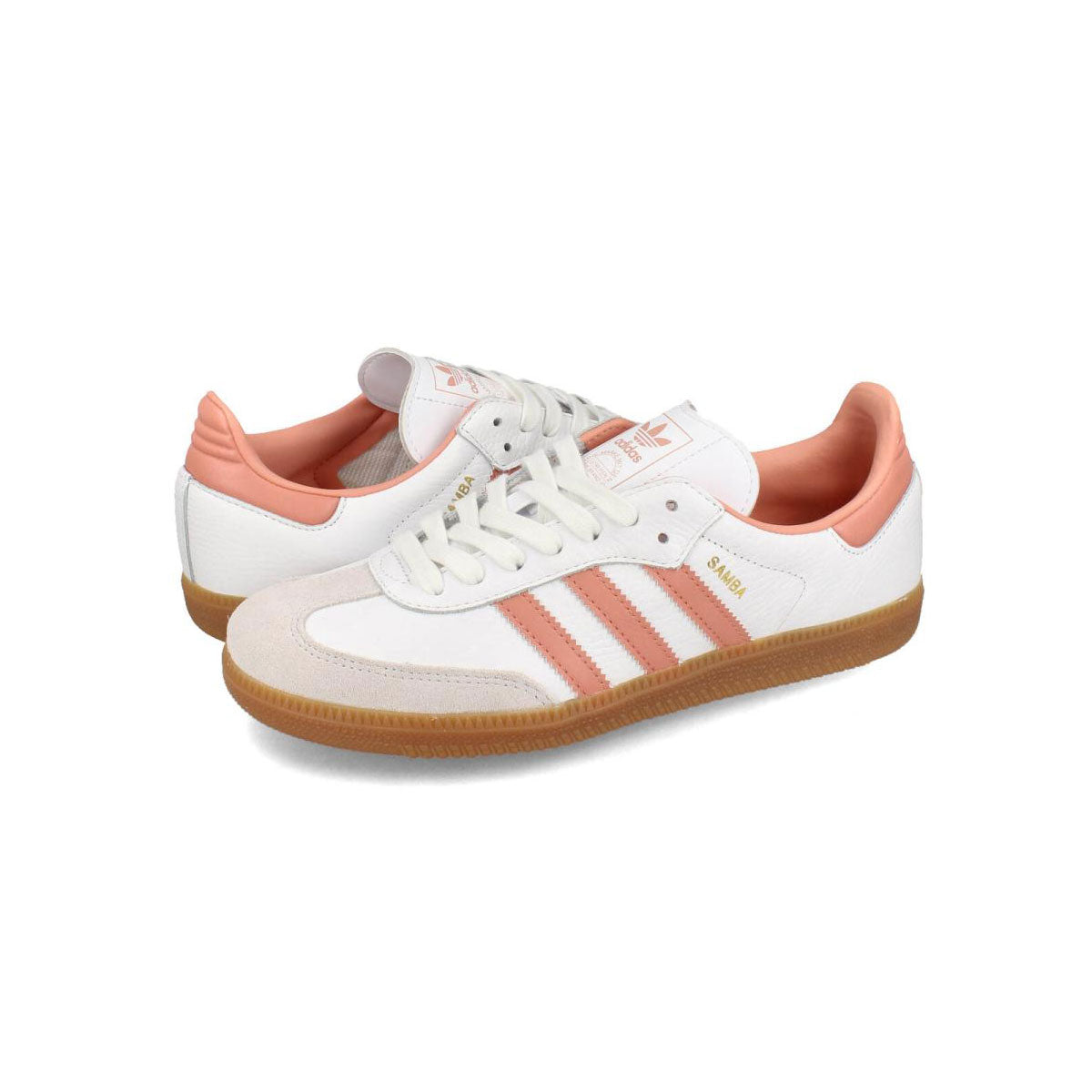 adidas SAMBA OG W "FTWR WHITE/WONDER CLAY" アディダス サンバ OG ウィメンズ "フットウェアホワイト/ワンダークレイ "【IG5932】