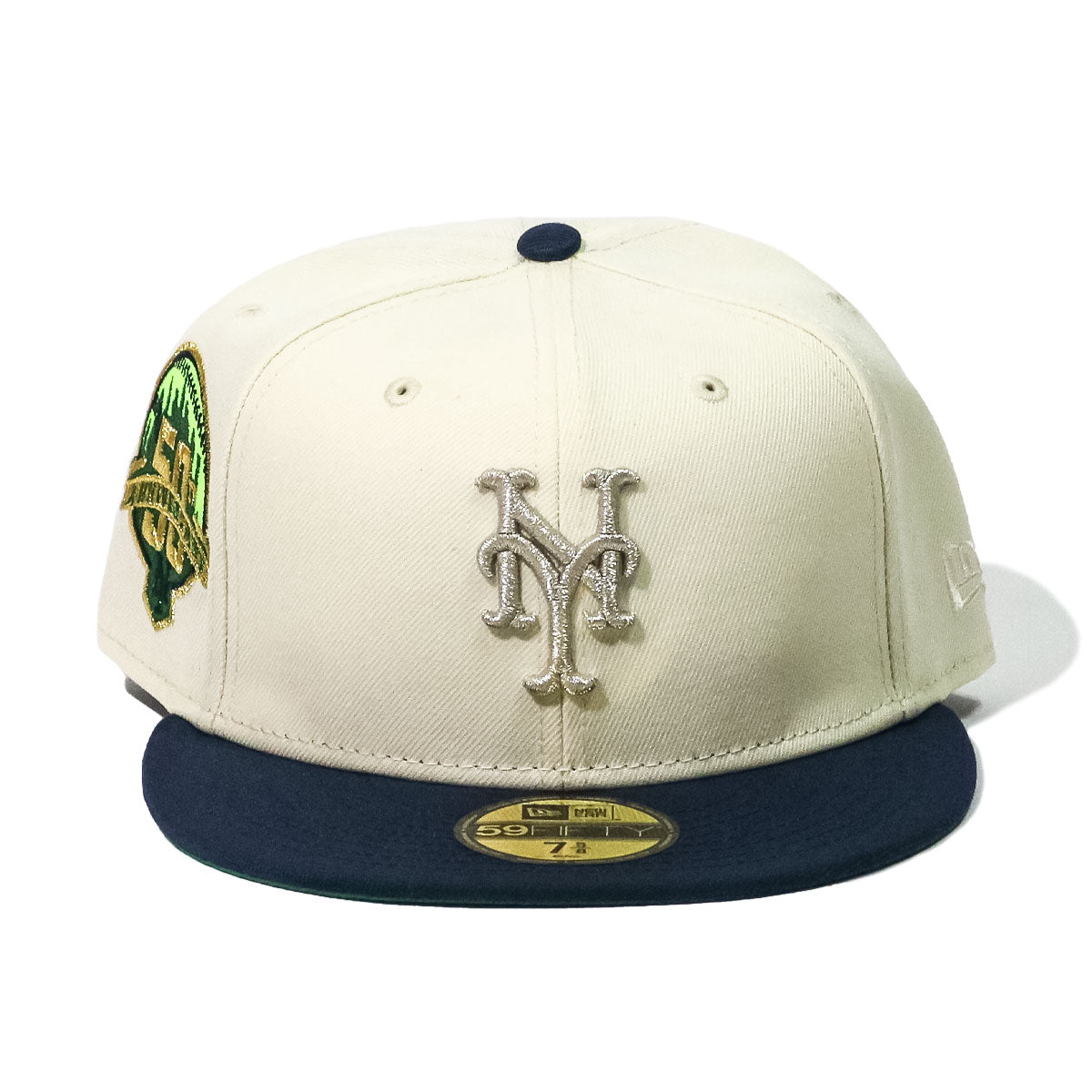 NEW ERA New York Mets - 59FIFTY 50th ANNIVERSTARY CREAM/NAVY