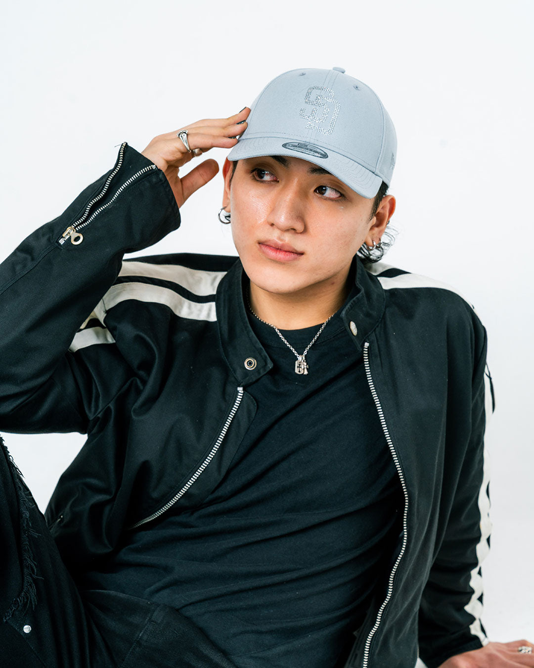 NEW ERA - SAN DIEGO PADRES CO RHINESTONE 9FORTY CS DARK GRAY【15063053】