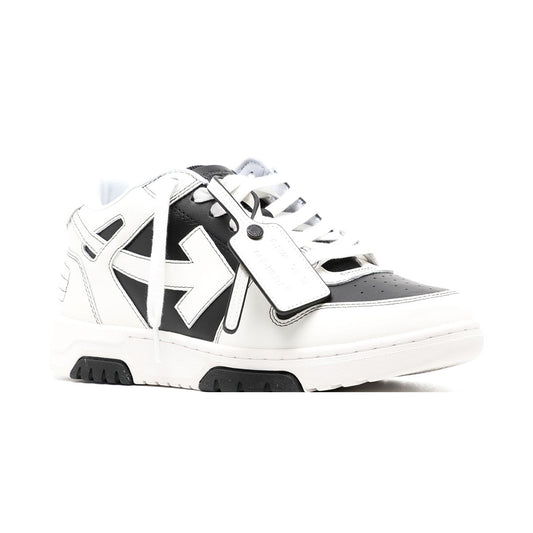 Off-White - OUT OF OFFICE CALF LEATHER BLACK/WHITE【OMIS25-SLG0030】