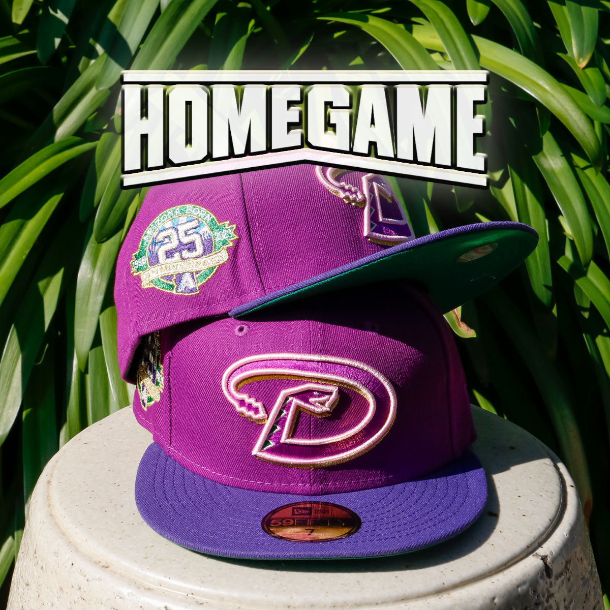 NEW ERA Arizona Diamondbacks - 59Fifty 1998 25th Anniversary Purple/New Orchid