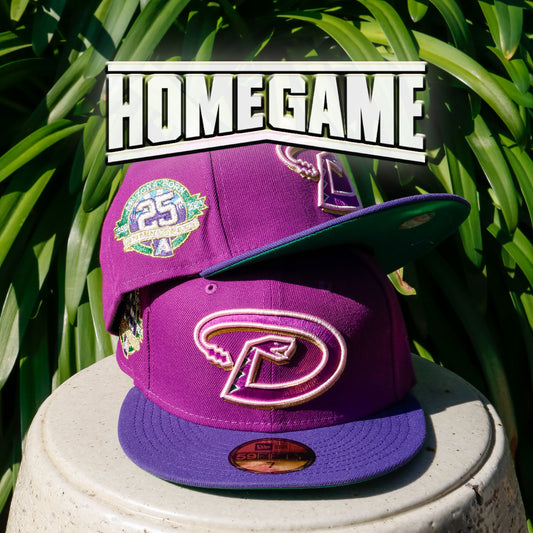 NEW ERA Arizona Diamondbacks - 59Fifty 1998 25th Anniversary Purple/New Orchid