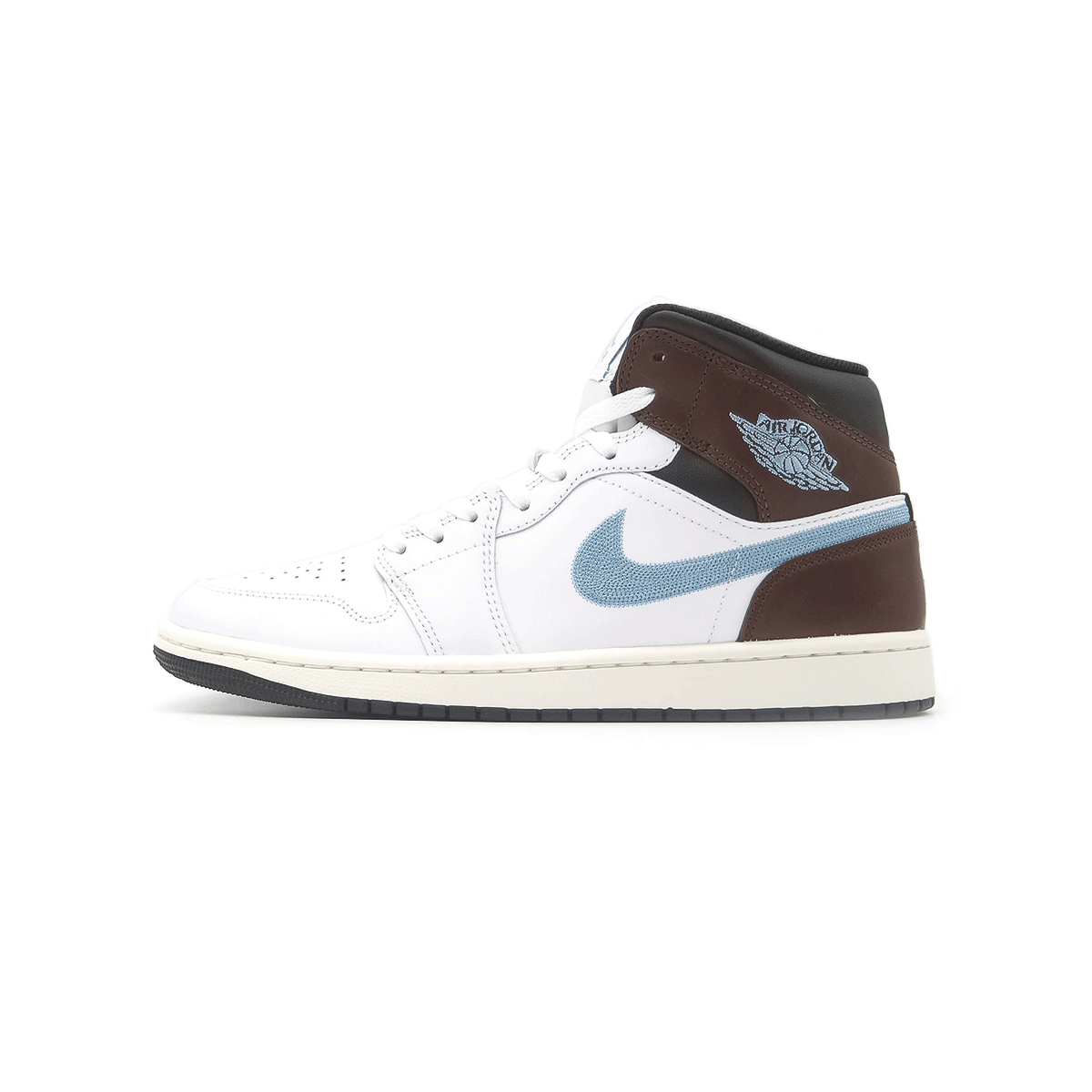 NIKE AIR JODAN 1 MID SE "WHITE/BLUE GREY" ナイキ エア ジョーダン ミッド SE "ホワイト/ブル グレー"【FQ7931-142】