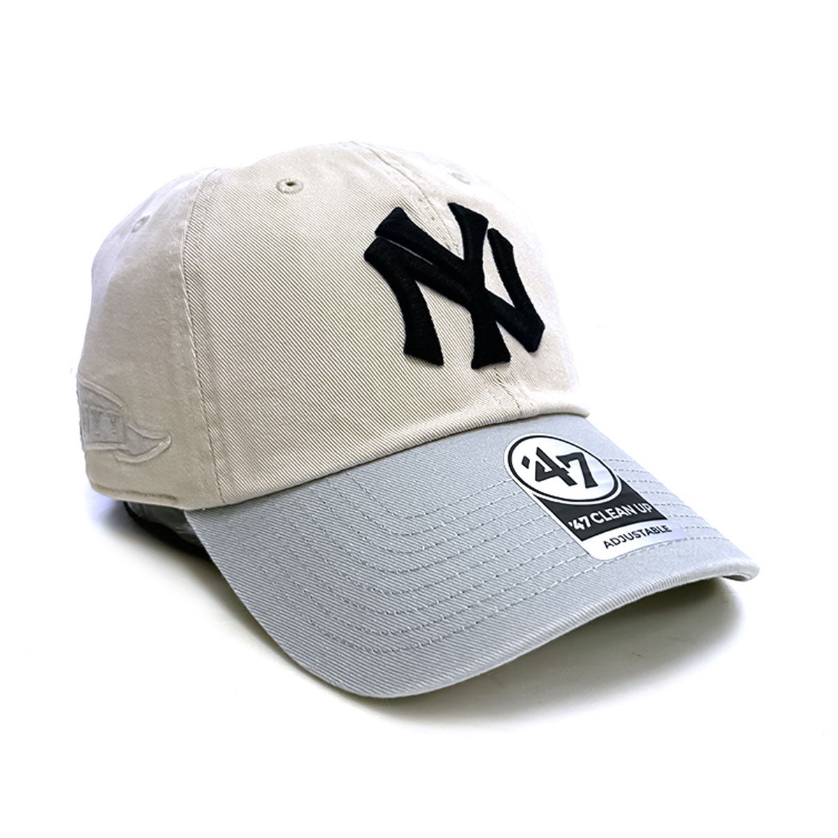 '47 BRAND New York Yankees - COOPERSTOWN GRAND STAND CLEAN UP BONE/GREY 【GRDSD17GWS】