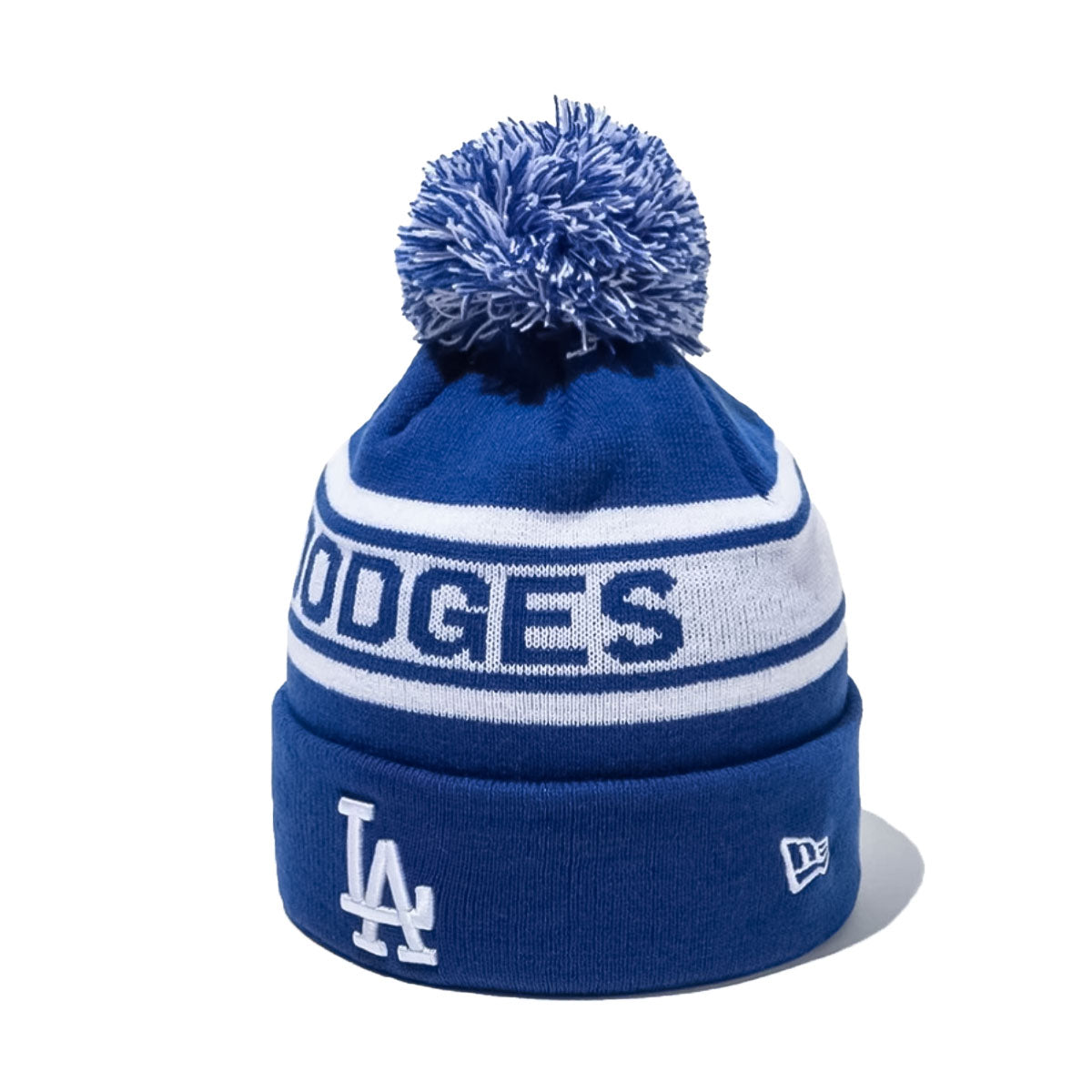 NEW ERA - LOS ANGELES DODGERS POMPOM KNIT BLUE 【13338407】