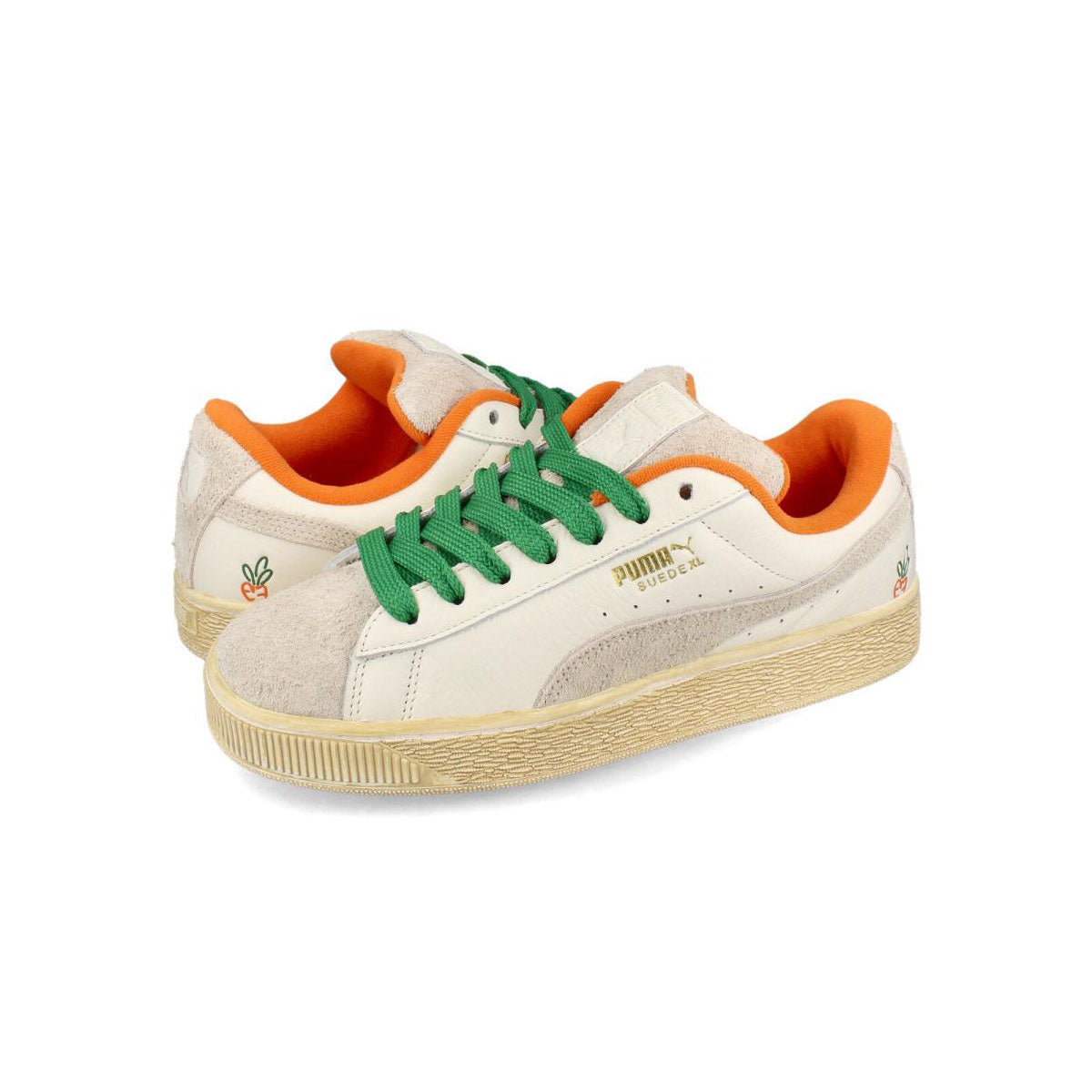 PUMA SUEDE XL 2 CARROTS "WHITE" プーマ スウェード XL 2 キャロッツ "ホワイト"【398801-01】