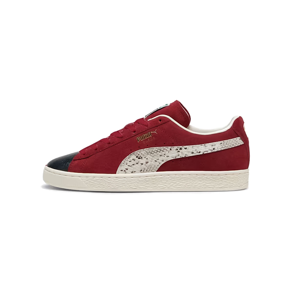 PUMA SUEDE SPLIT INTENSE RED プーマ スウェード スプリト "インテンス レッド"【398706-01】