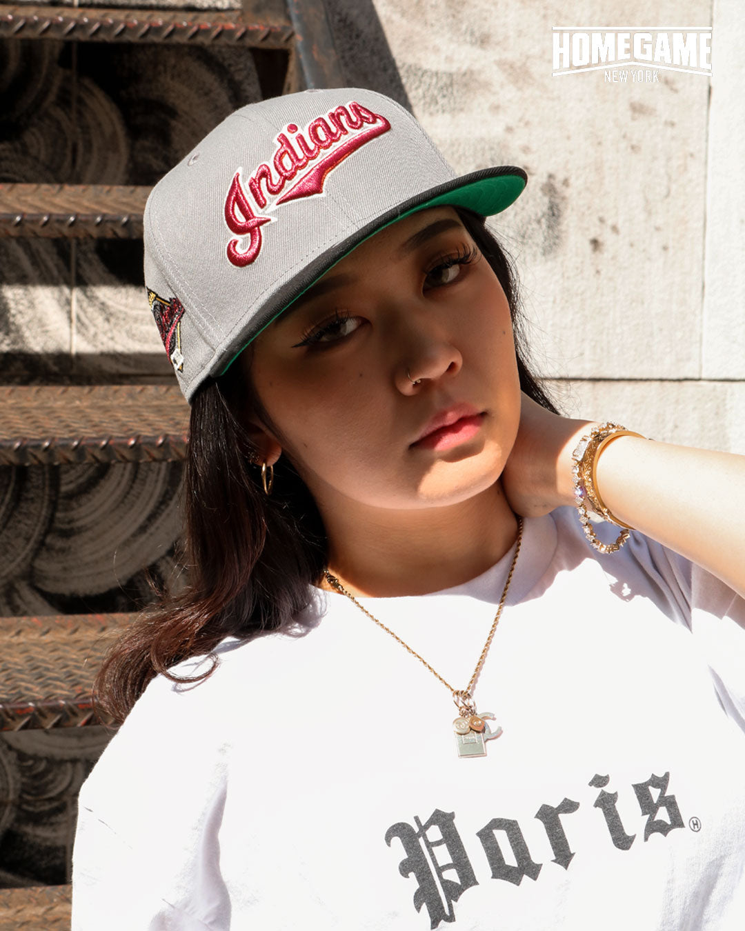 NEW ERA - Cleveland Indians 1997 World Series Dark Graphite/Black