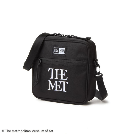 NEW ERA - SQUARE SHOULDER POUCH 1.5L THE MET BLACK 【14457284】