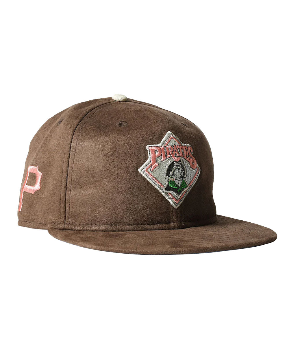 NEW ERA - Pittsburgh Pirates CO 59FIFTY SB SUEDE BROWN【14881983】