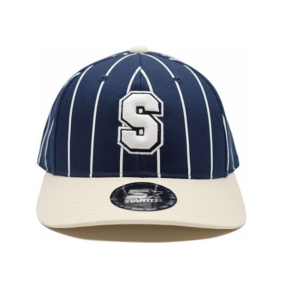 STARTER BLUE LABEL STRIPE CAP NAVY×IVORY 【ST-CP02】