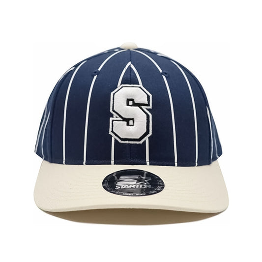 STARTER BLUE LABEL STRIPE CAP NAVY×IVORY 【ST-CP02】