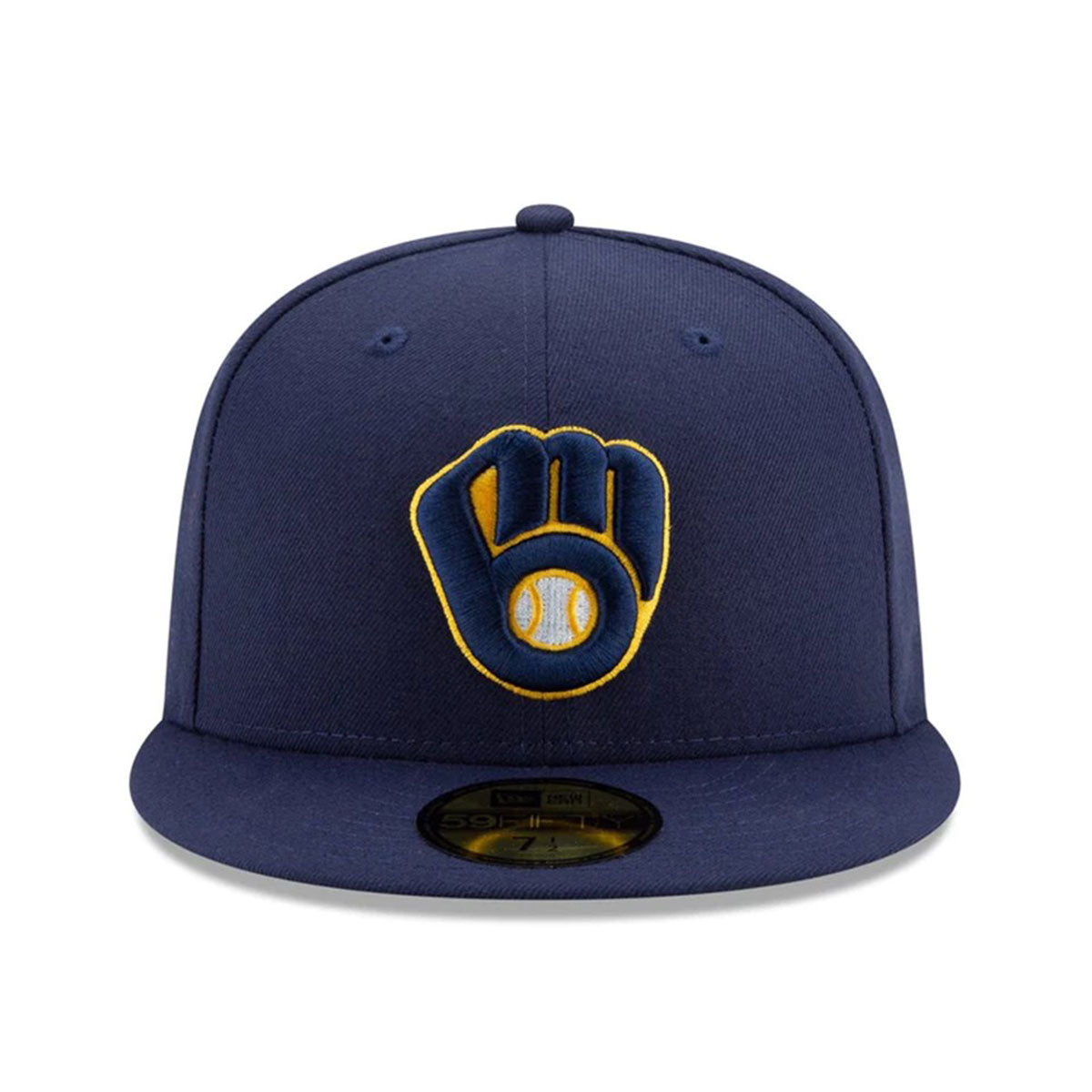 NEW ERA Milwaukee Brewers - 59FIFTY MLB ON-FIELD HOME NAVY【13554991】