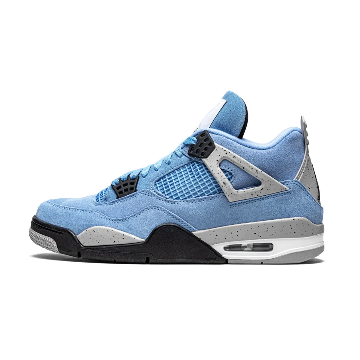 NIKE AIR JORDAN 4 RETRO (UNIVERSITY BLUE/BLACK-TECH GREY-WHITE) ナイキ エア ジョーダン ４ レトロ " ユニバーシティブルー "【ct8527-400】