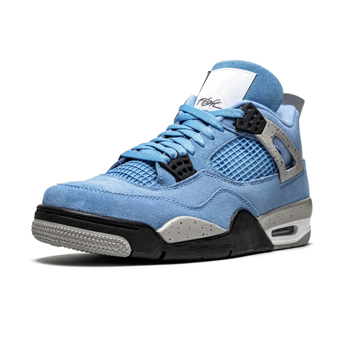 NIKE AIR JORDAN 4 RETRO (UNIVERSITY BLUE/BLACK-TECH GREY-WHITE) ナイキ エア  ジョーダン ４ レトロ 