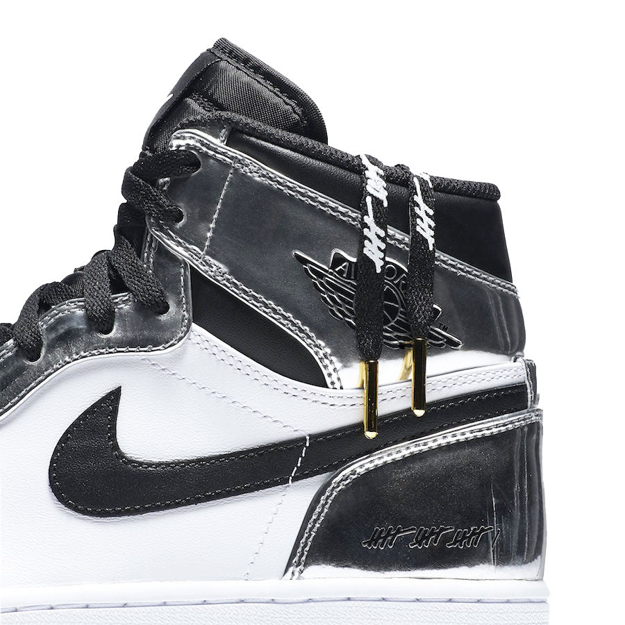 NIKE AIR JORDAN 1 RETRO HI THINK 16“Pass The Torch” (CHROME/BLACK ...