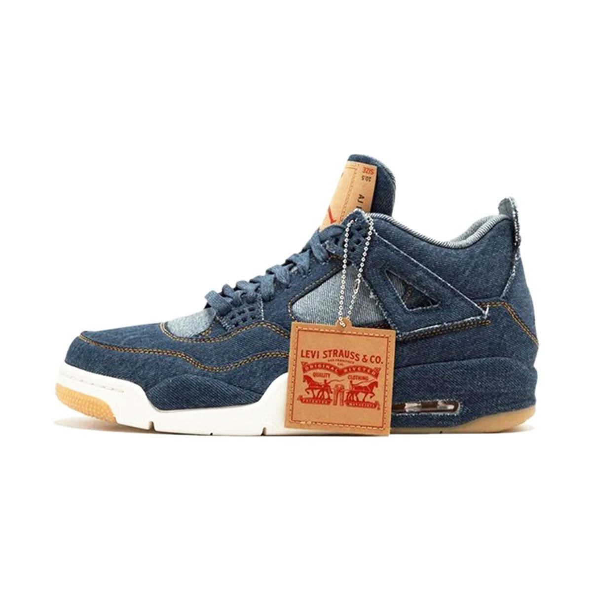 LEVI'S × NIKE AIR JORDAN 4 RETRO LEVIS NRG (DENIM/DENIM-SAIL-GAME RED) Nike × Levi's Air Jordan 4 [ao2571-401]