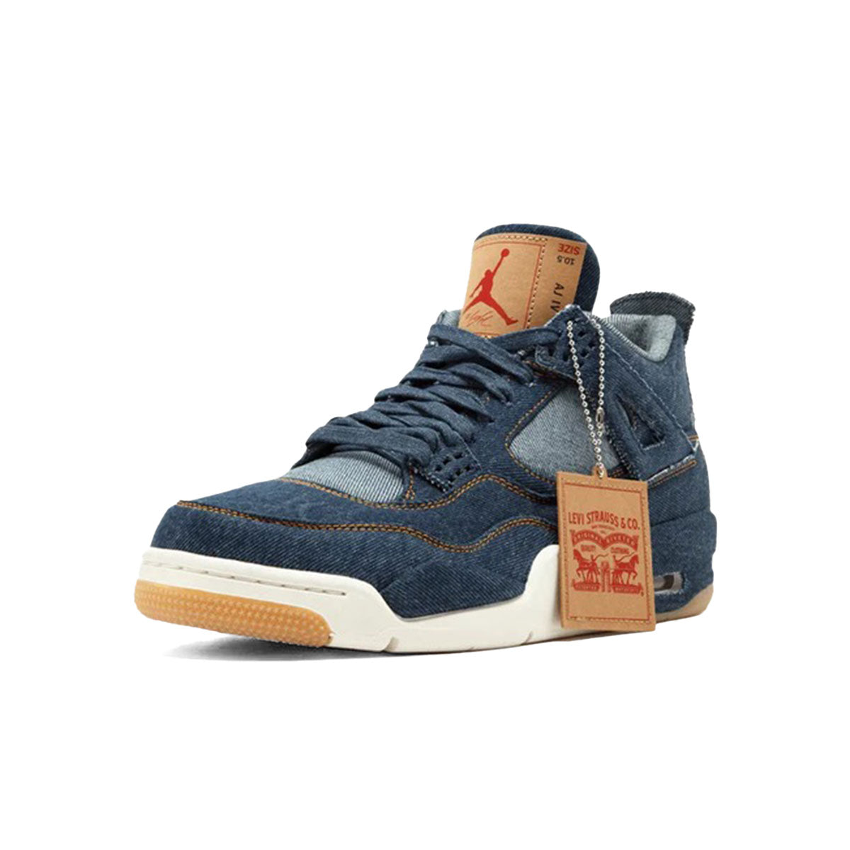 LEVI'S × NIKE AIR JORDAN 4 RETRO LEVIS NRG (DENIM/DENIM-SAIL-GAME RED) Nike × Levi's Air Jordan 4 [ao2571-401]