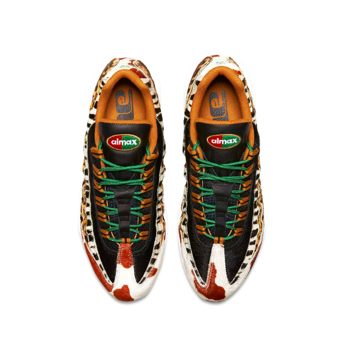 ATMOS × NIKE AIR MAX 95 DLX ” PONY/SPORT RED-BLACK-CLASSIC GREEN ” アトモス × ナイキ エア マックス 95 DLX " ポニー / スポーツ レッド - ブラック - クラシック グリーン "【aq0929-200】