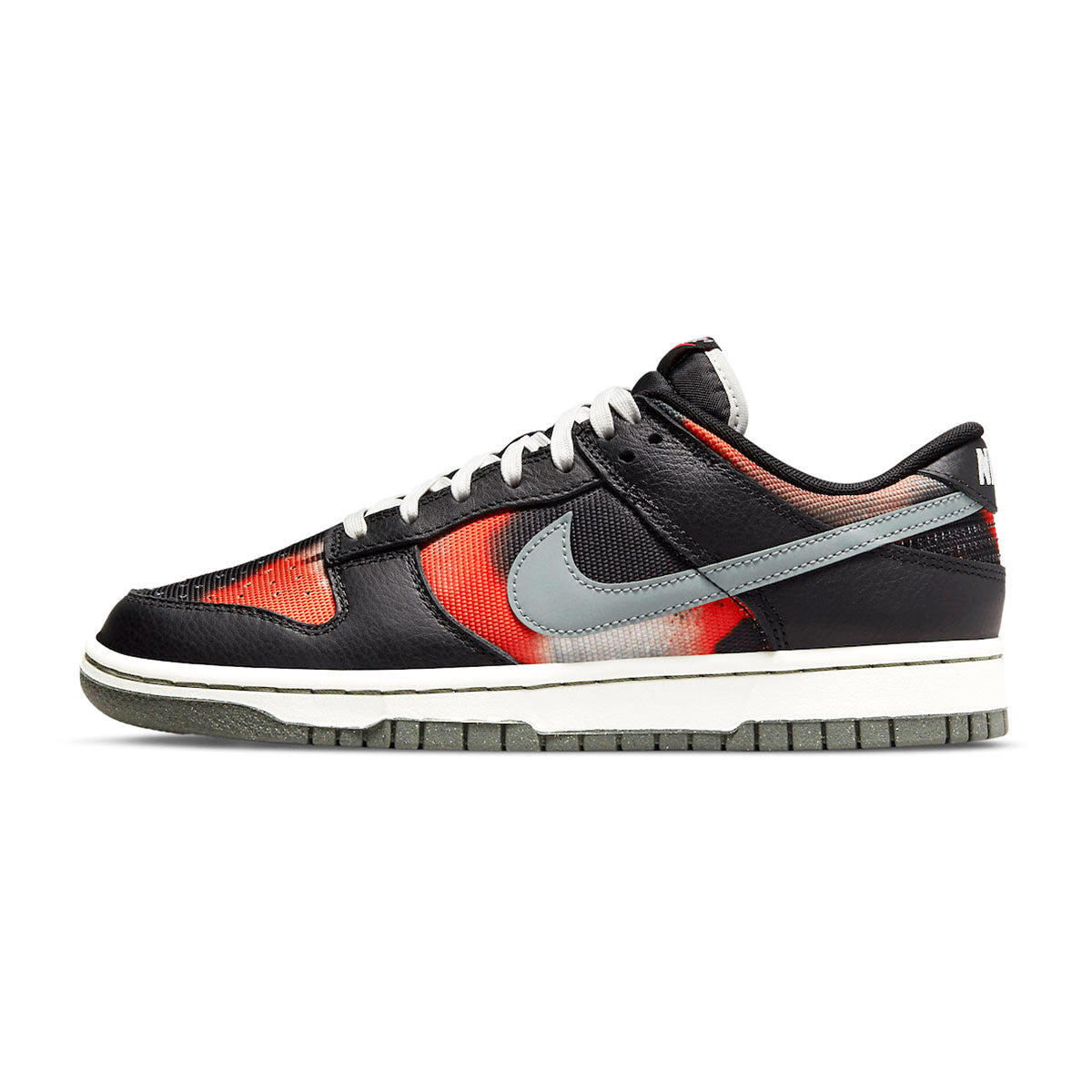 NIKE DUNK LOW RETRO PRM 黑色/TUMBLED 灰色-S 白色 Nike DUNK LOW RETRO PRM “黑色/TUMBLED” [DM0108-001]