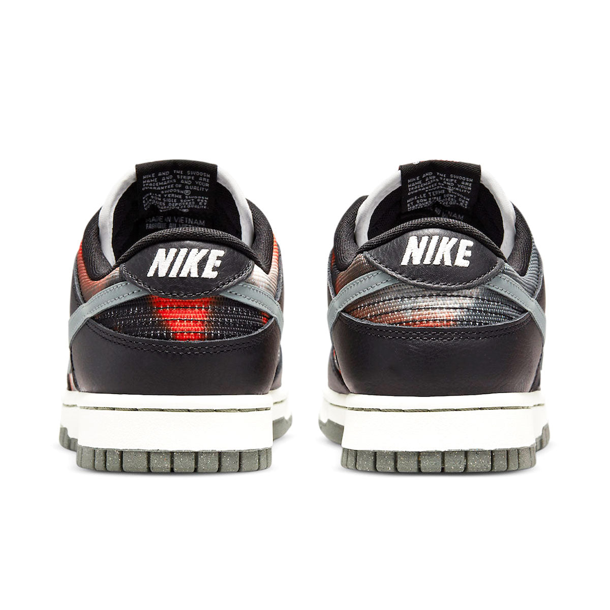 NIKE DUNK LOW RETRO PRM BLACK/TUMBLED GREY-S WHT ナイキ ダンク ロー レトロ PRM " ブラック / タンブレッド "【DM0108-001】