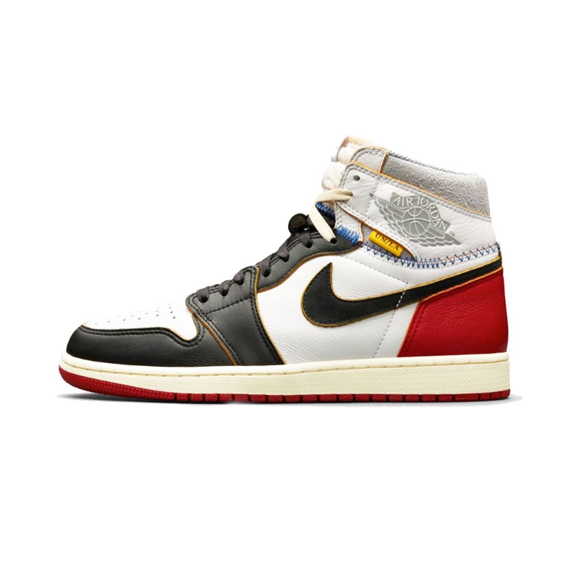 UNION × NIKE AIR JORDAN 1 RETRO HI NRG/UN WHT/BLK-VARSITY RED Nike Air Jordan 1 Retro High NRG / UN "White / Black - Varsity Red" [BV1300-106]