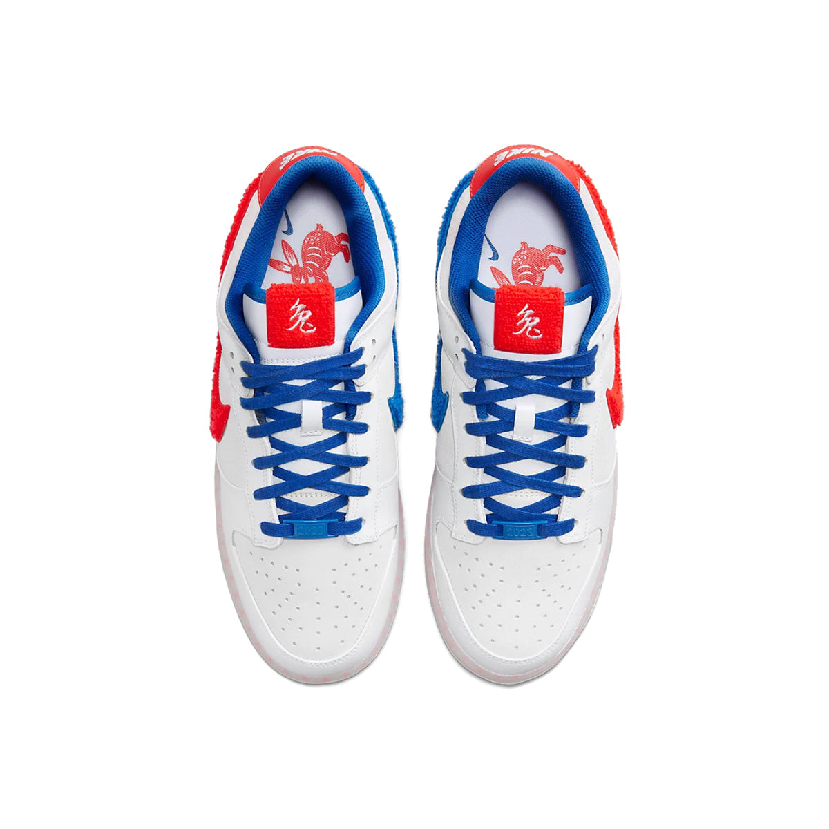 Nike Dunk Low 兔年「白/深紅-Varsity Royal」 Nike Dunk Low 兔年 [FD4203-161]