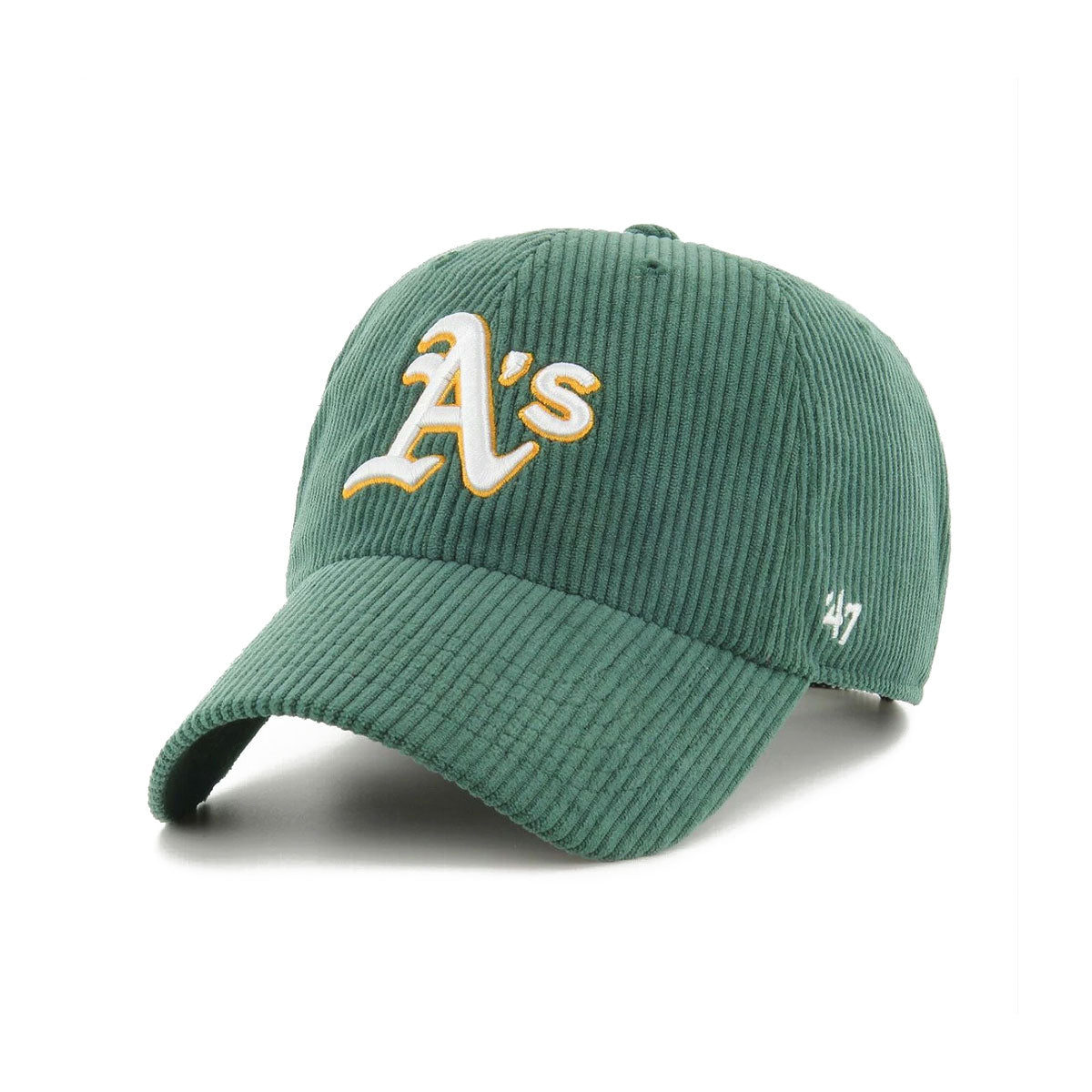 ’47 BRAND ATHLETICS THICK CORDUROY CLEAN UP DK GREEN