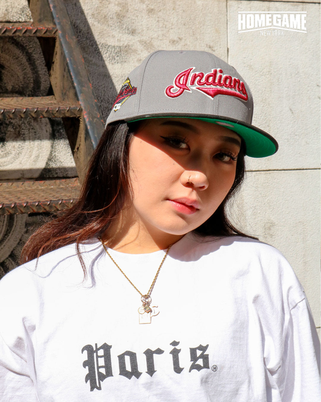 NEW ERA - Cleveland Indians 1997 World Series Dark Graphite/Black