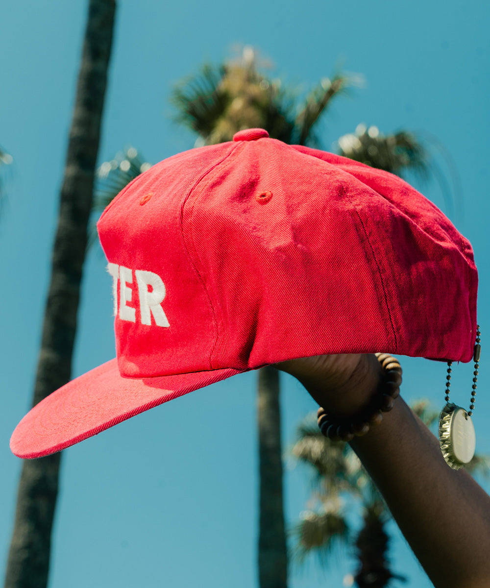 MY NAME IS PETER - 5-PANEL PETER CAP RED