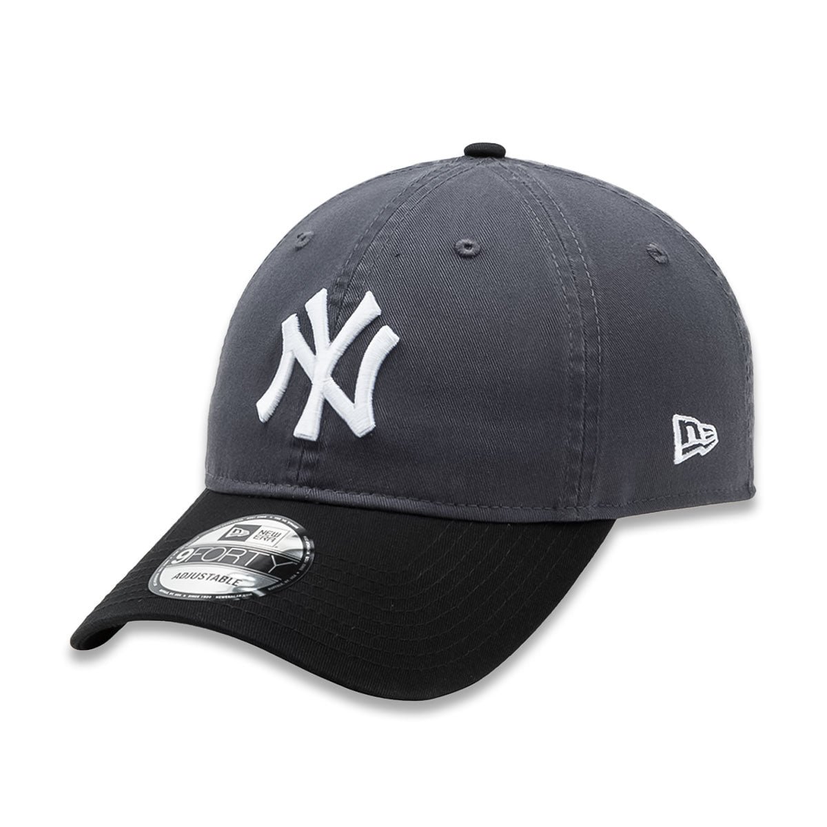 NEW ERA - 9FORTY YANKEES 2TONE BASIC BALL CAP GRAY/BLACK 【14205789】