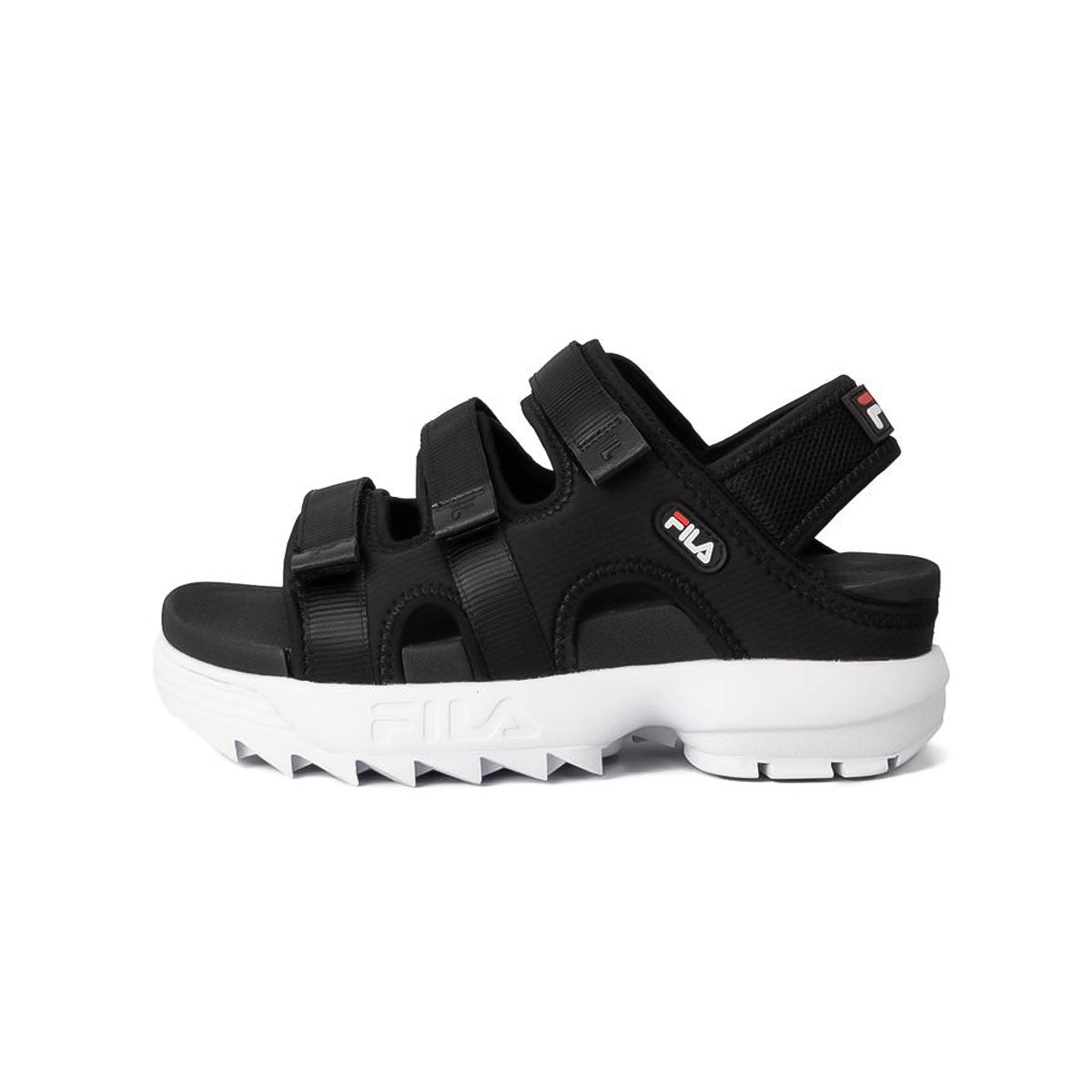 FILA DISRUPTOR SD PUFFY "BLACK/WHITE" ディスラプターサンダルパフィー "ブラック/ホワイト"【USS23082013】