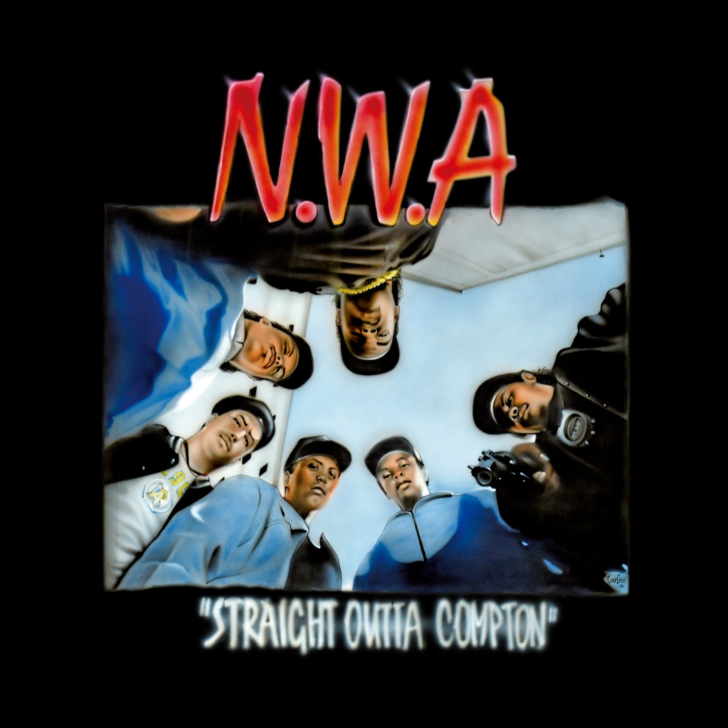 EFFECT - N.W.A LOWRIDER MURAL TEE