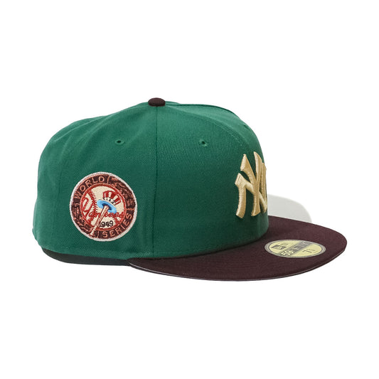 NEW ERA New York Yankees - 59FIFTY WORLD SERIES 1949 GRN/BRGNDY