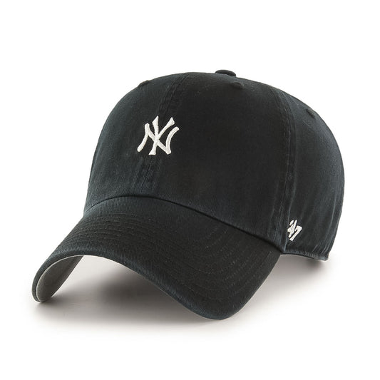 ’47 BRAND New York Yankees - CLEAN UP BLACK 【14751394 47A B-BSRNR17GWS-BK】
