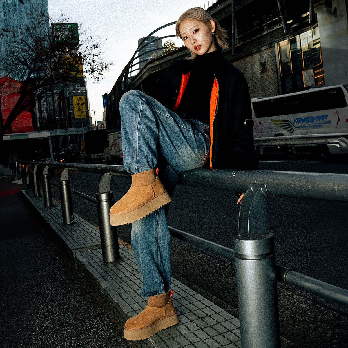 UGG -  WMNS CLASSIC MINI DIPPER CHESTNUT【1168170】