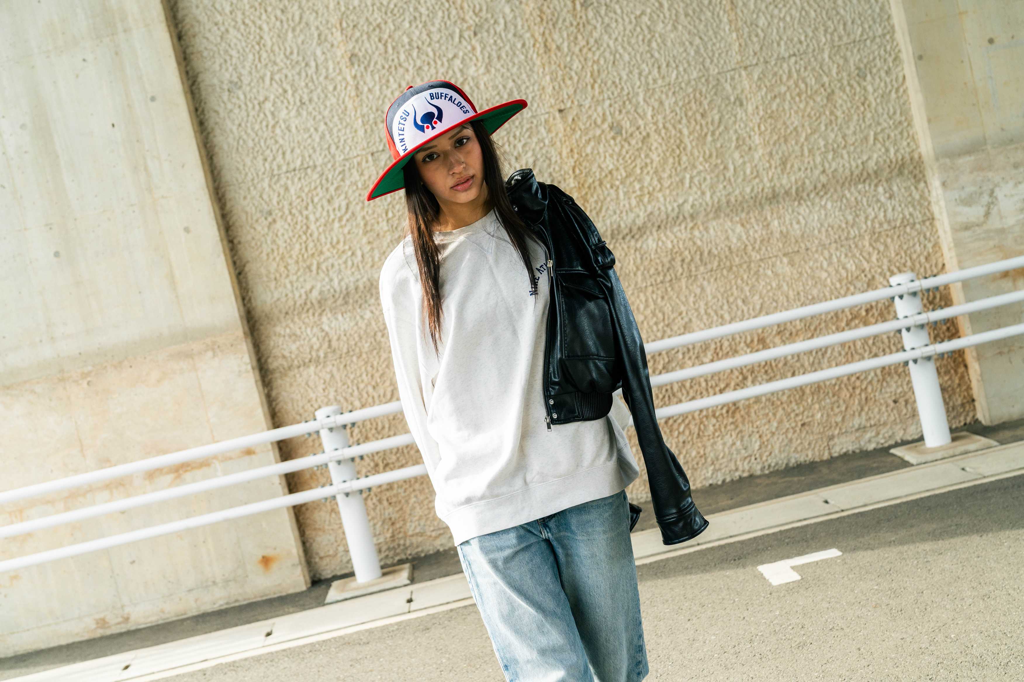NEW ERA TARO OKAMOTO - FITTED LONG BRIM HAT 近鉄バファローズ MULTI