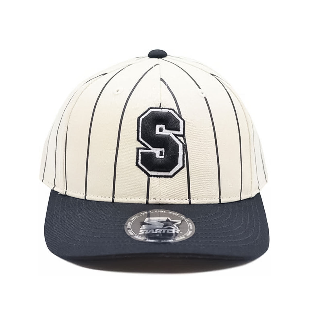 STARTER BLUE LABEL STRIPE CAP IVORY×BLACK 【ST-CP02】