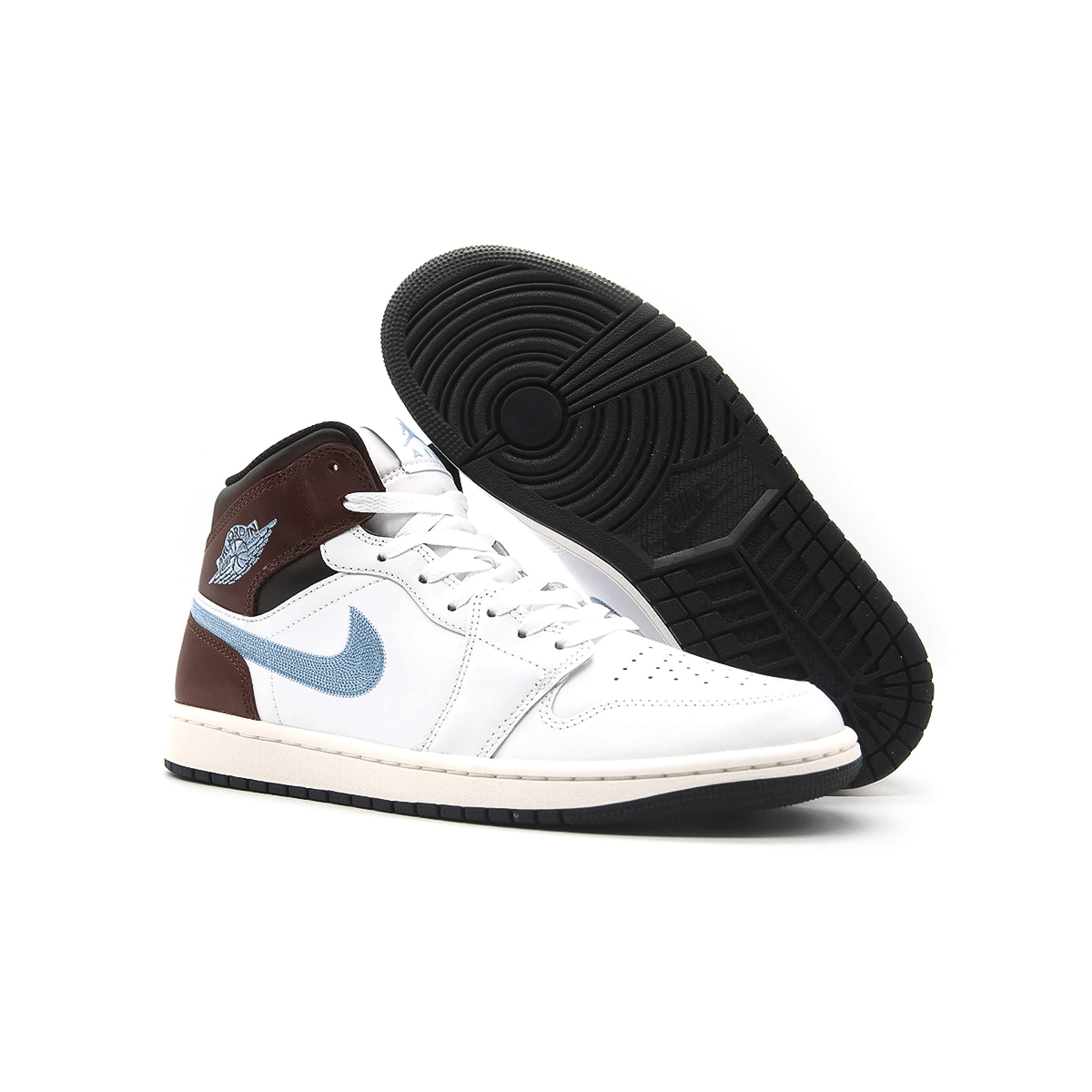 Nike Air JODAN 1 MID SE White Blue Grey SE FQ7931 142 26