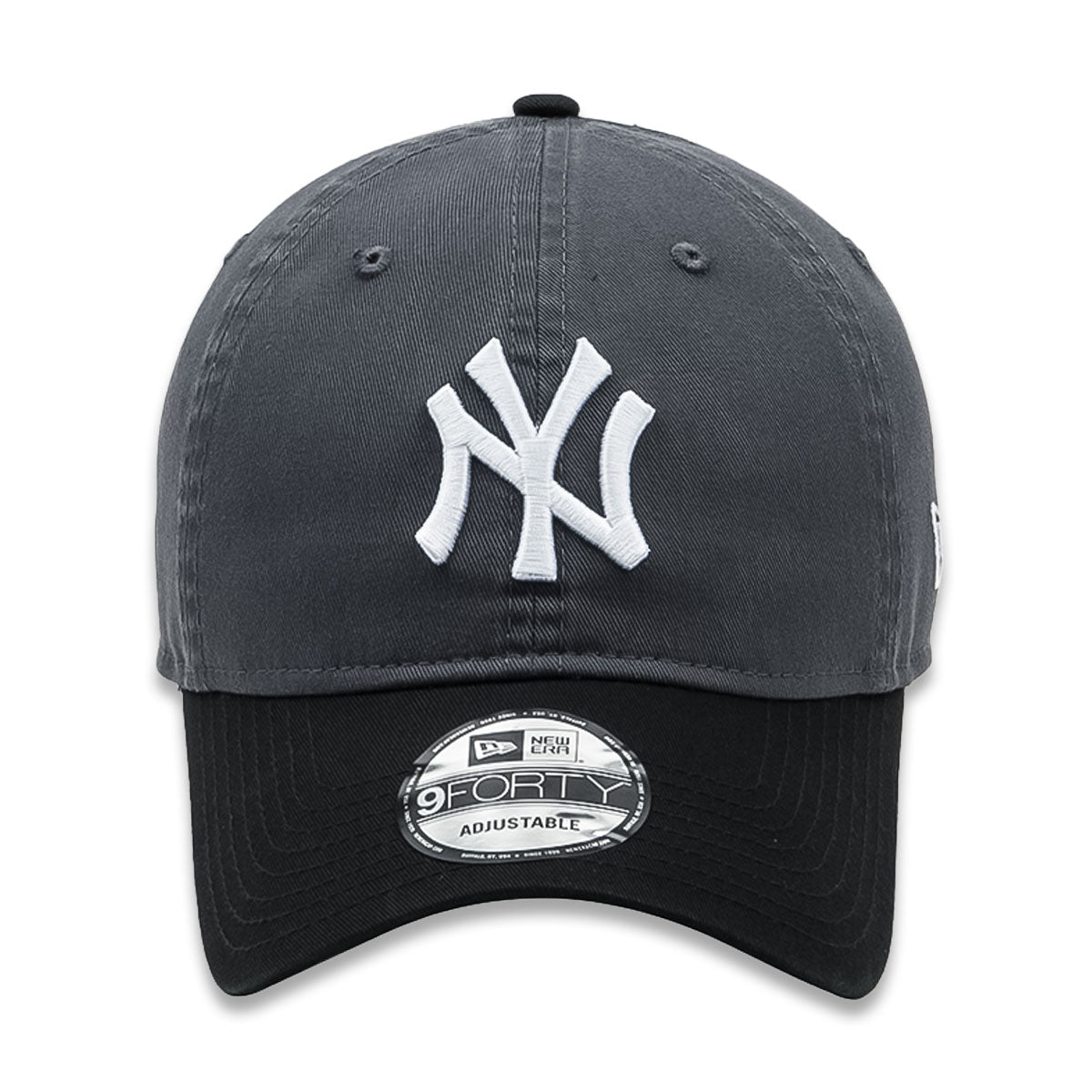 NEW ERA - 9FORTY YANKEES 2TONE BASIC BALL CAP GRAY/BLACK 【14205789】